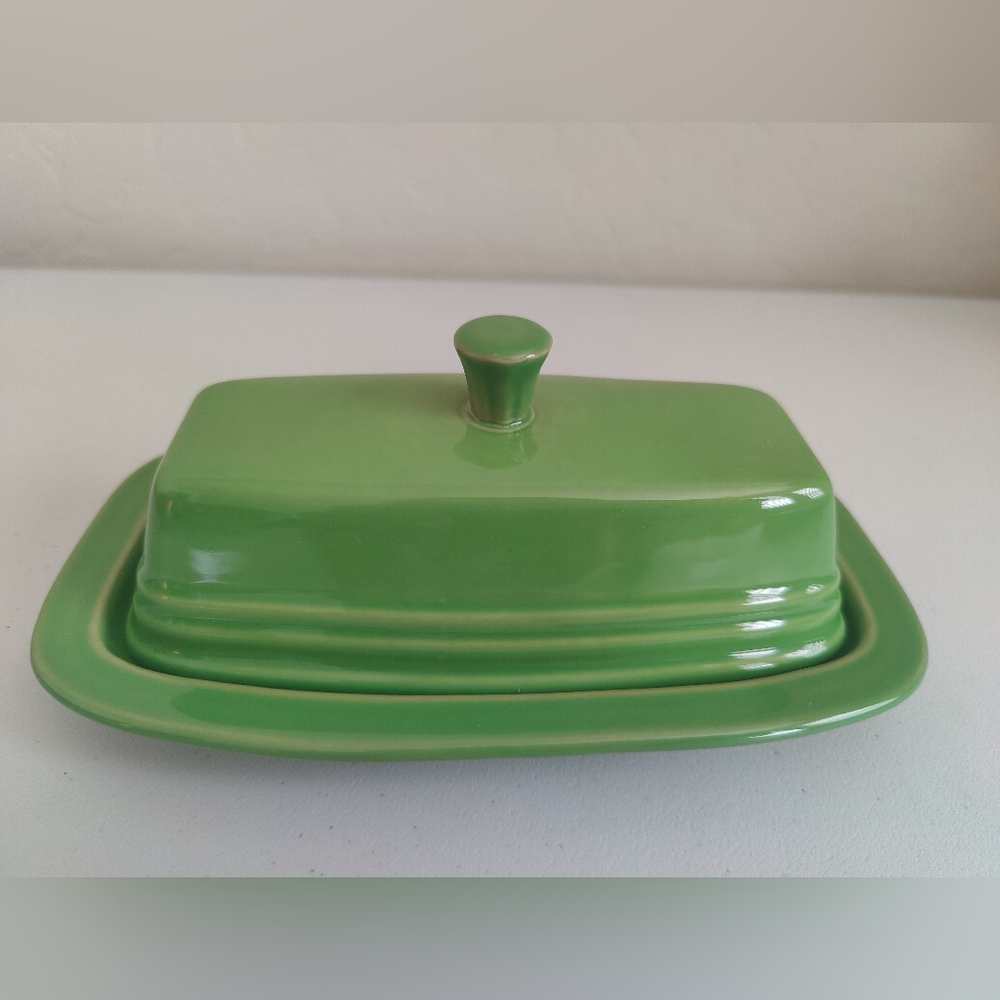 Fiesta Small Butter Dish - Shamrock